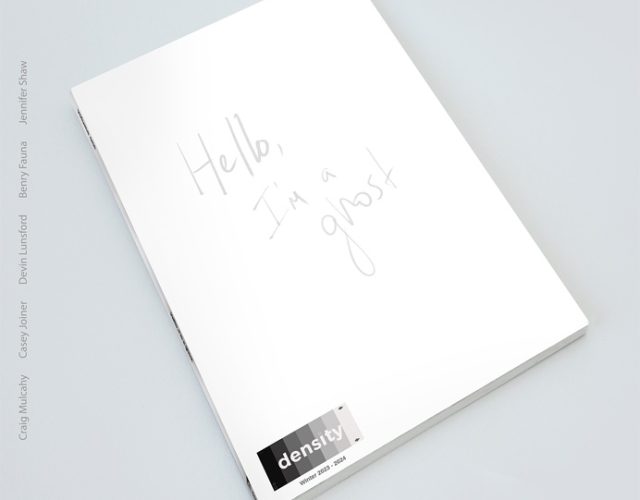 Picture of magazine, Density Volume One-Hello, I'm a ghost