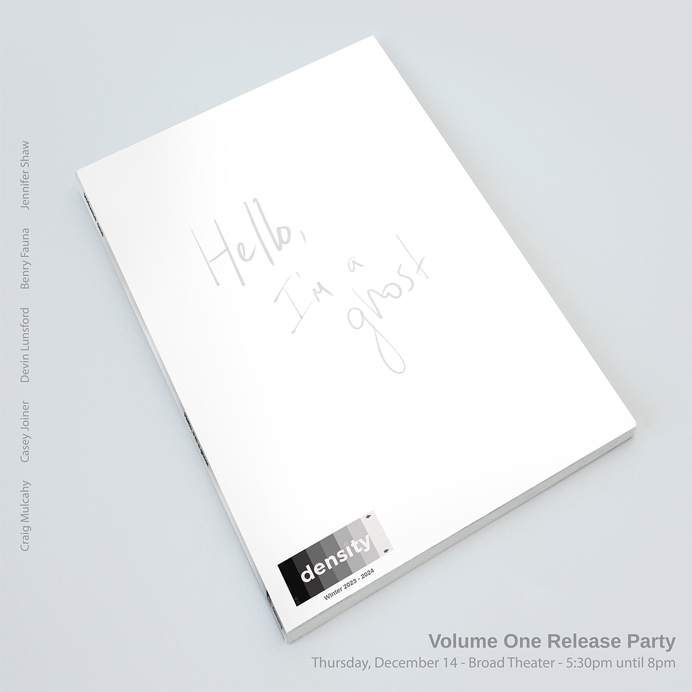 Picture of magazine, Density Volume One-Hello, I'm a ghost