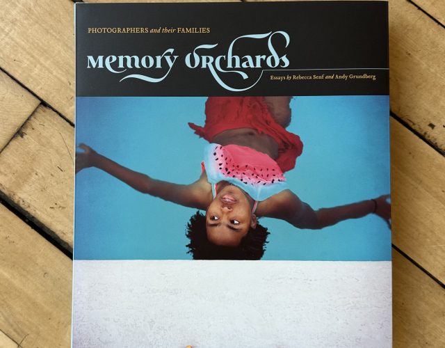 Photograph of Memory Orchards book.